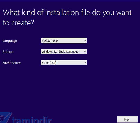 64 bit gucu 64 bit windows 8 kurulum medyasi nasil olusturulur