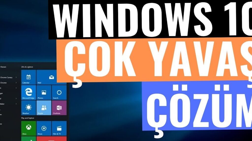 Bilgisayar Yavaşladı Windows 10: Çözümü Burada! 1 bilgisayar yavasladi windows 10 cozumu burada