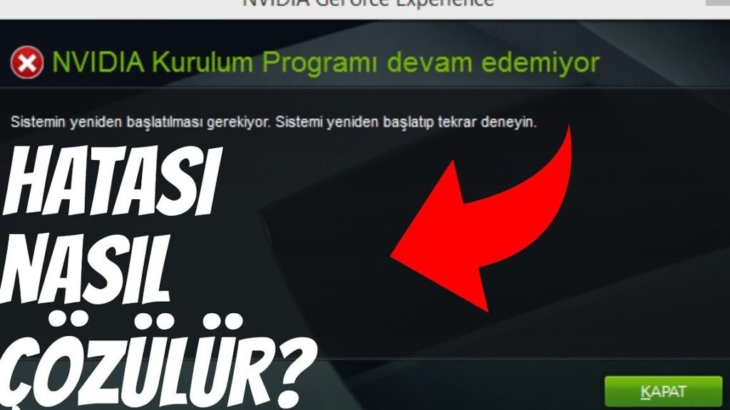 "Bu Nvidia Grafik Sürücüsü Windows'un Bu Sürümüyle Uyumlu Değildir": Ne Yapmalıyım? 1 bu nvidia grafik surucusu windowsun bu surumuyle uyumlu degildir ne yapmaliyim