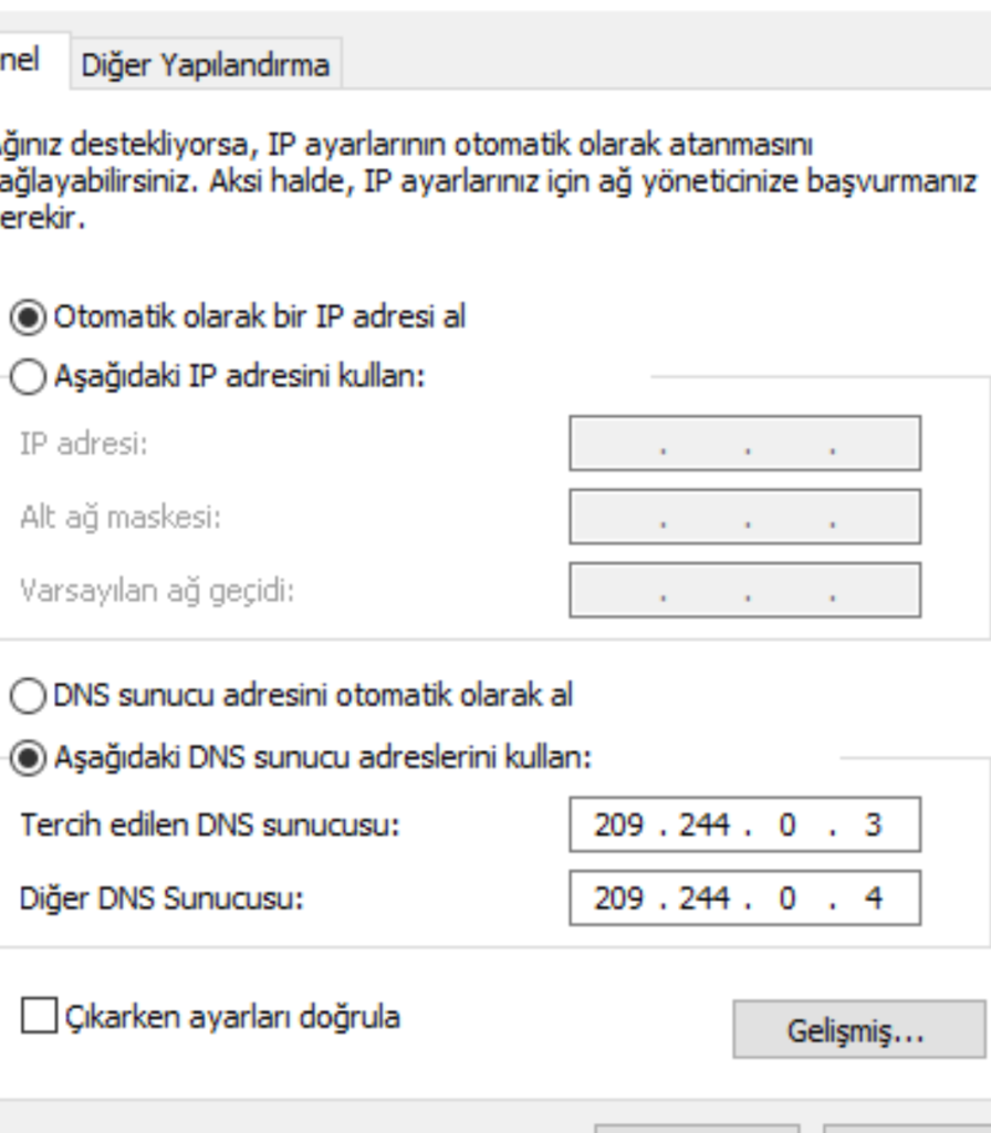 Güvenli İnternet: Yasaklı Sitelere Giriş DNS Ayarları Windows 10! 5 guvenli internet yasakli sitelere giris dns ayarlari windows 10