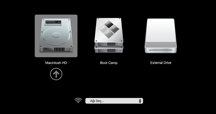 macbookta windows gecis tusu kullanimi