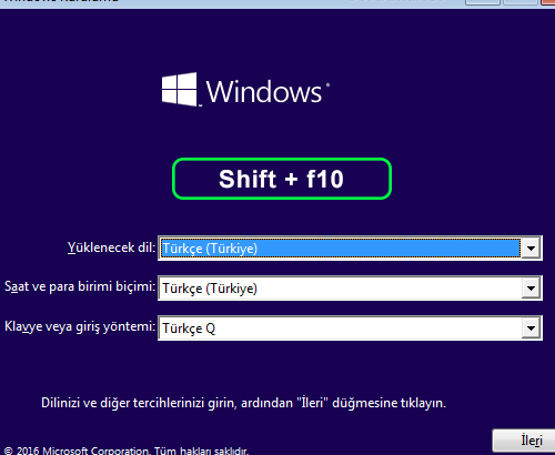unutulan windows giris sifresi nasil kaldirilir