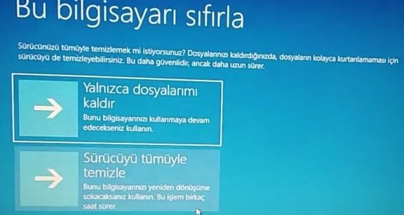 USB'siz Windows 10 Format Atma: Detaylı Anlatım 5 usbsiz windows 10 format atma detayli anlatim