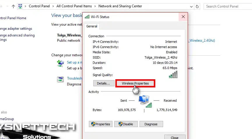 windows 10 bagli wifi sifresi ogrenme