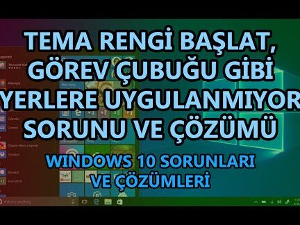 Windows 10 Başlangıç Sorunları ve Çözümleri 5 windows 10 baslangic sorunlari ve cozumleri