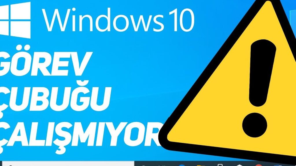 windows 10 gorev cubugu calismiyor sorunun kaynagini bulun ve cozun