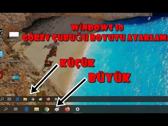 Windows 10 Görev Çubuğu Simgeleri Küçültme: Daha Fazla Alan 5 windows 10 gorev cubugu simgeleri kucultme daha fazla alan
