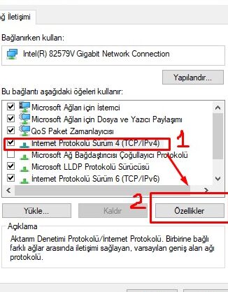windows 10 ip adresi degistirme adim adim anlatim