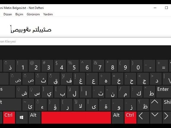 Windows 10'a Arapça Klavye Ekleme 1 windows 10a arapca klavye ekleme
