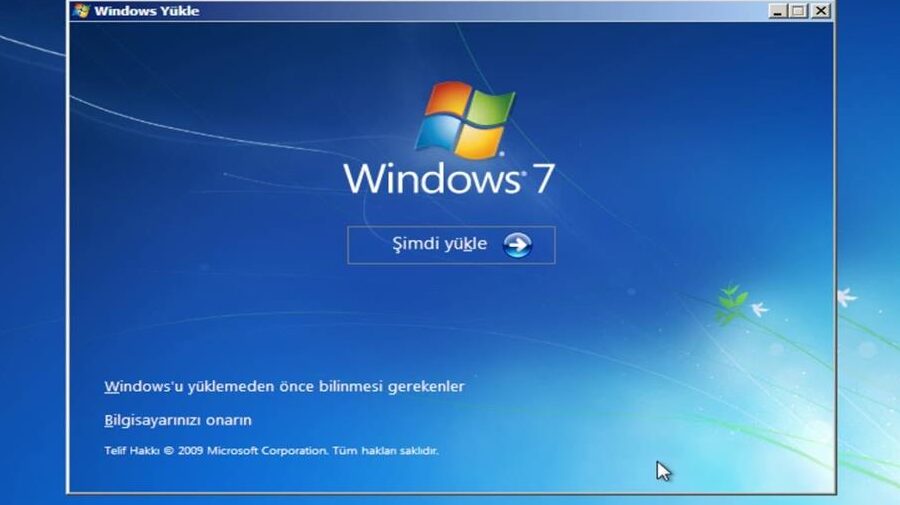 windows 7 format atma detayli anlatim