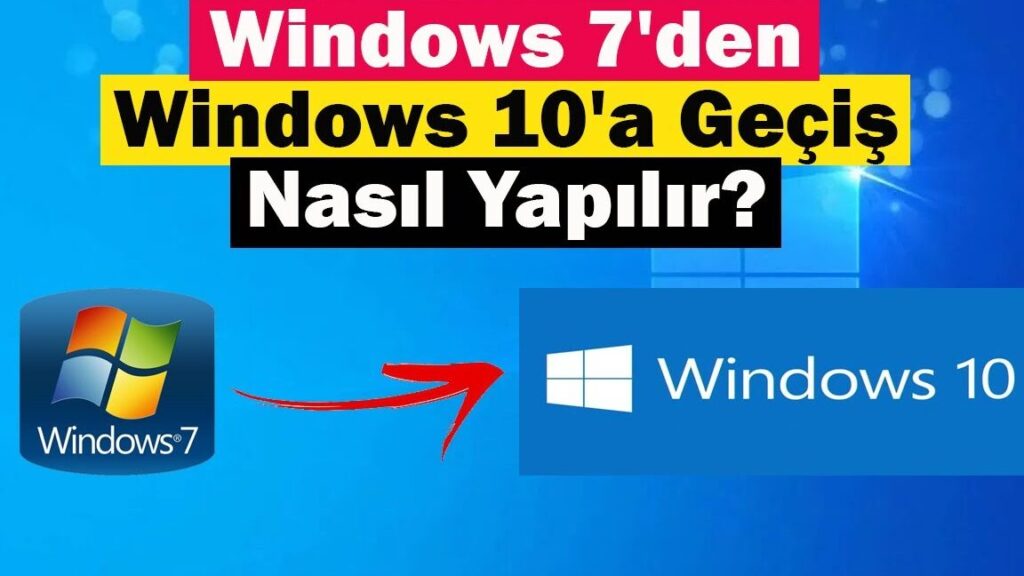 Windows 7'yi 10'a Yükseltme - Kolay ve Hızlı Yöntem 5 windows 7yi 10a yukseltme kolay ve hizli yontem