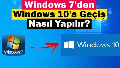 windows 7yi 10a yukseltme kolay ve hizli yontem