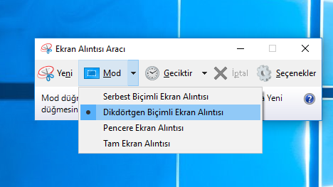 windows ekran alintisi kisayol hizli ve kolay ekran goruntusu