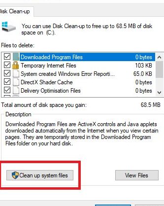 windows eski guncellemeleri silme disk alani acin
