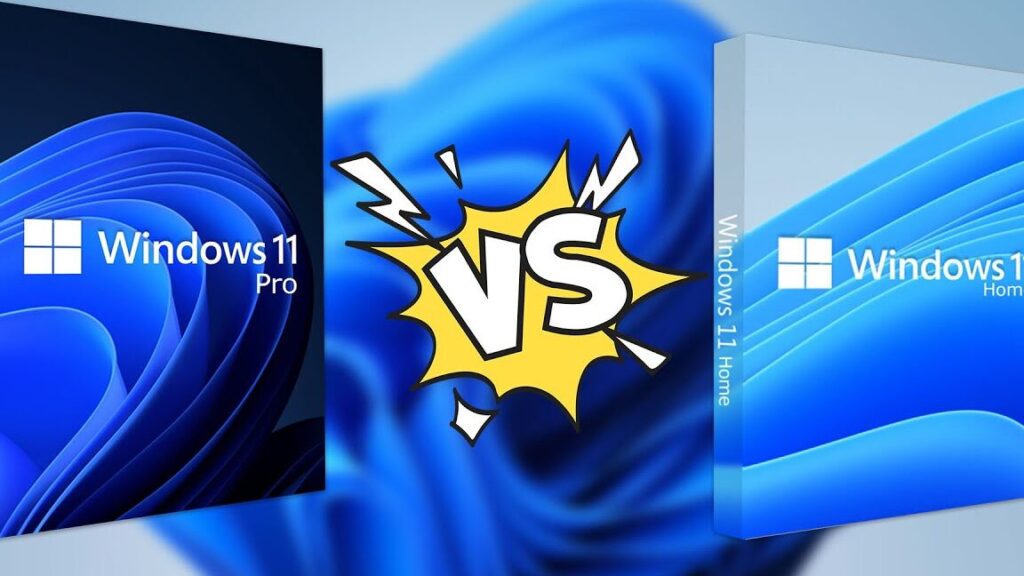 windows home ve pro arasindaki farklar nelerdir