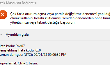 Windows Oturum Açma Hatası - Çözüm Önerileri 5 windows oturum acma hatasi cozum onerileri