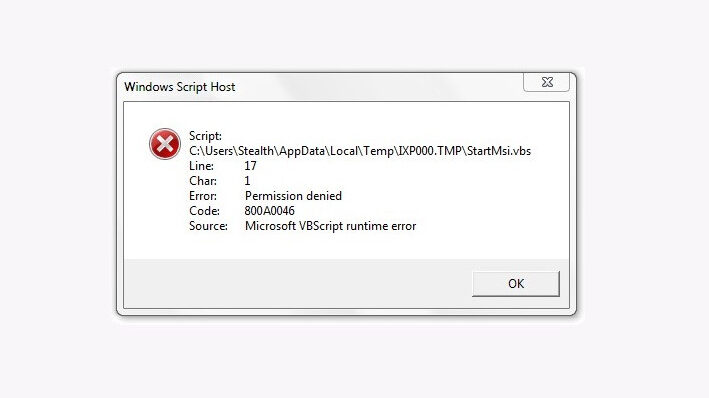 windows script host hatasi cozumu ve nedenleri
