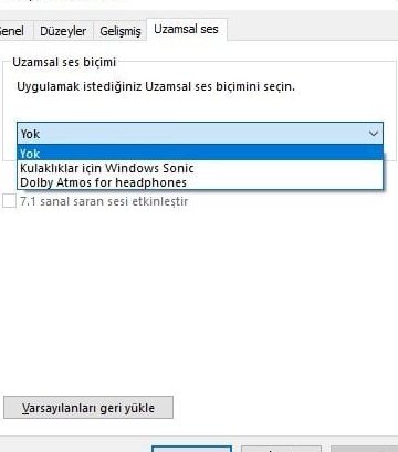 Windows Sonic Nedir: Ses Deneyiminizi Zenginleştirin! 1 windows sonic nedir ses deneyiminizi zenginlestirin