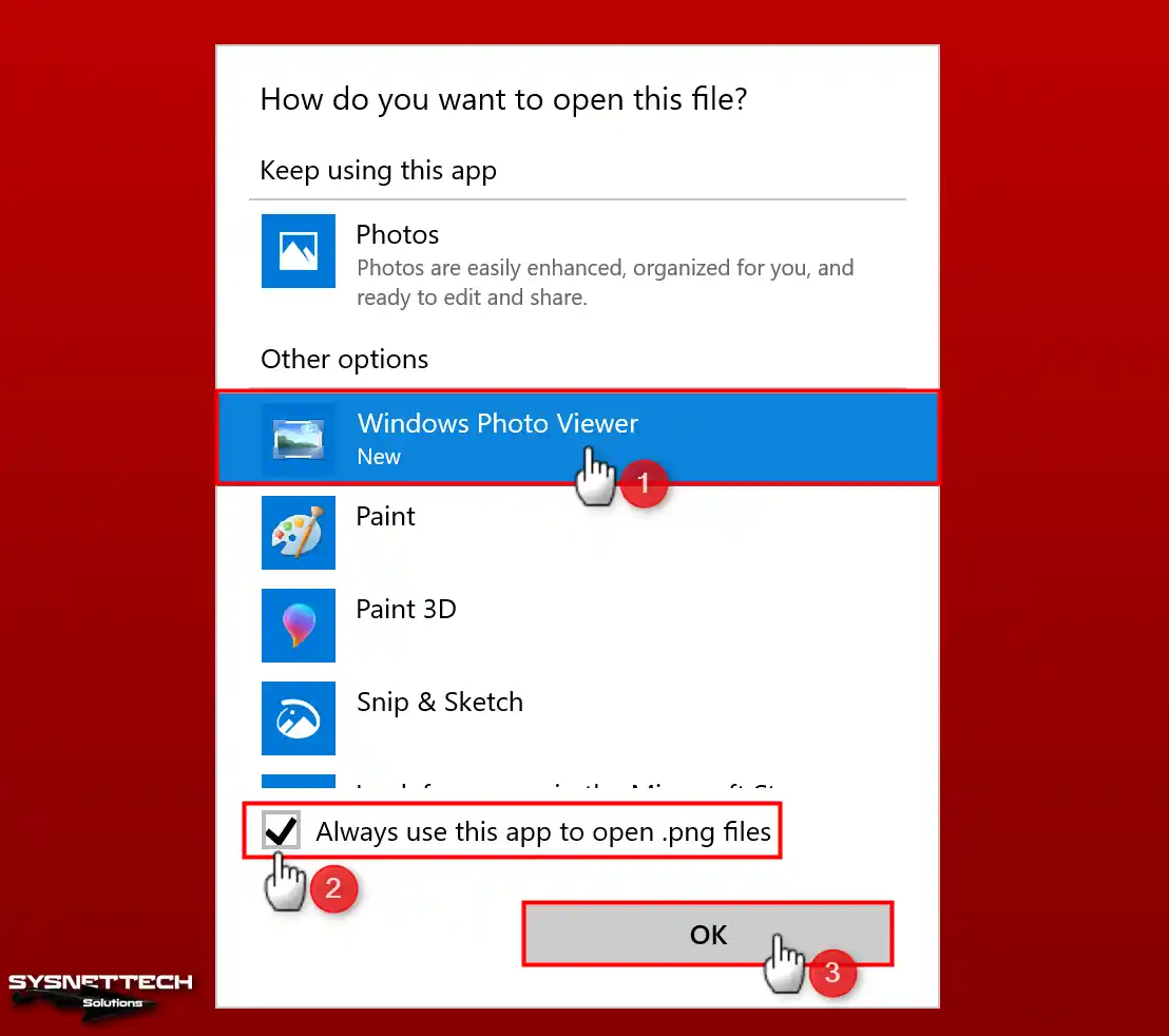 Windows Fotoğraf Görüntüleyicisi: Fotoğraflarınızı Yönetin 10 Activate Photo Viewer 05