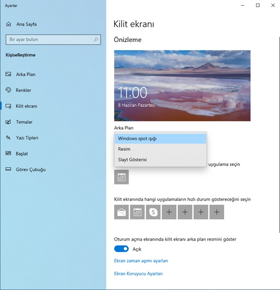 Windows 10 Şifre Koyma: Bilgisayarınızı Güvence Altına Alın 10 lockscreen1