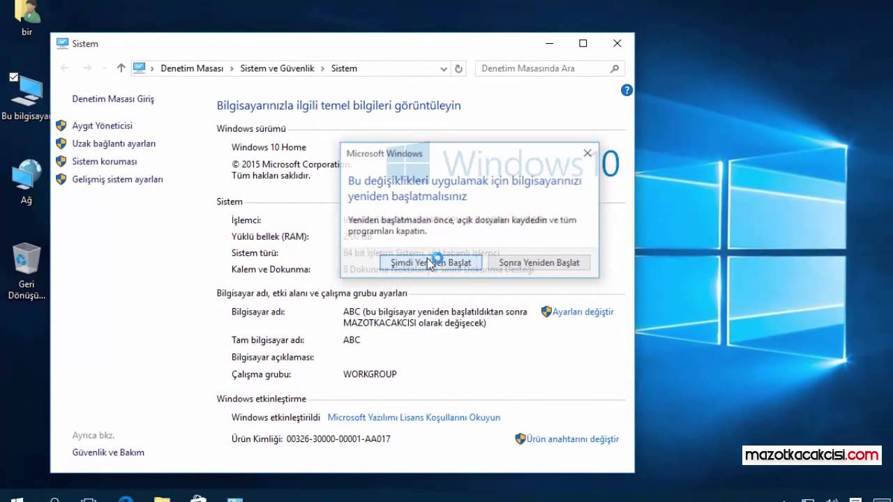 Windows 10 Kullanıcı Adı Değiştirme: Adım Adım! 8