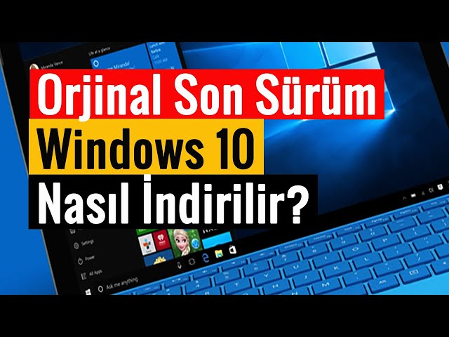 Windows 10 Son Sürüm İndir: Güncellemeleri Alın 6 3 sddefault