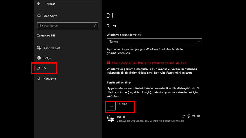 Windows 10 Türkçe Dil Paketi - Kolay Kurulum 6 50c81bd242dd6a4c62ea046b86bbc1506b7b0b36