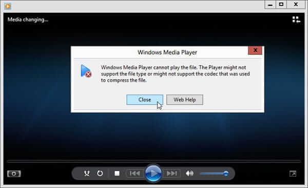 "Windows Media Player Dosya Yürütürken Bir Sorunla Karşılaştı" Hatası Çözümü! 6 cannot open