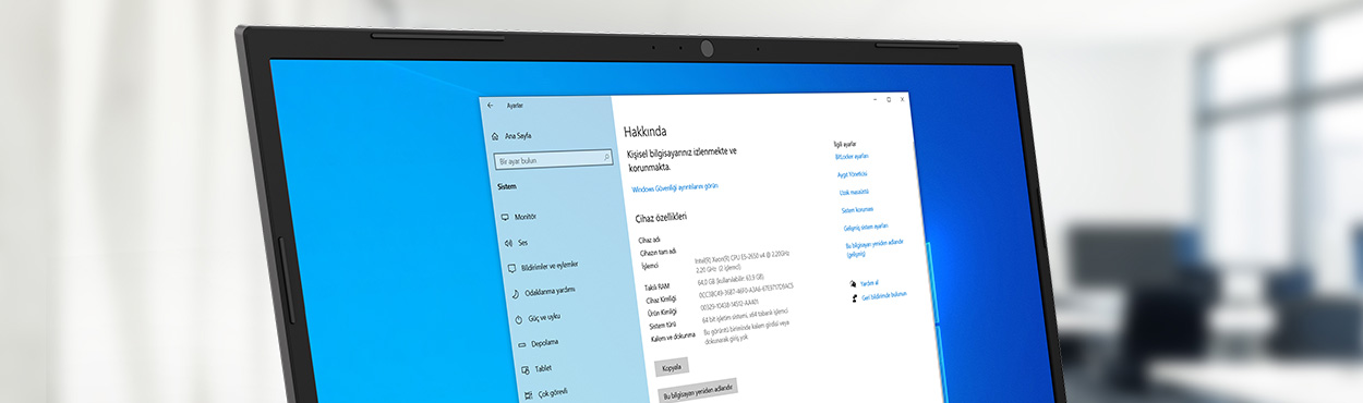 Bilgisayarın Windows Kaç Olduğunu Öğrenme: İşletim Sistemi Sürümünüzü Belirleyin 8 1250x370 2