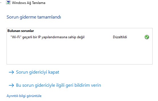 "Ethernet Geçerli Bir IP Yapılandırmasına Sahip Değil" Hatası (Windows 10)! 7 3a657f12 c6cf 4166 92a1 eaea11a634aauploadtrue