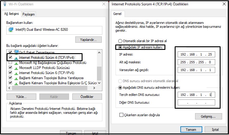 "Ethernet Geçerli Bir IP Yapılandırmasına Sahip Değil" Hatası (Windows 10)! 6 4