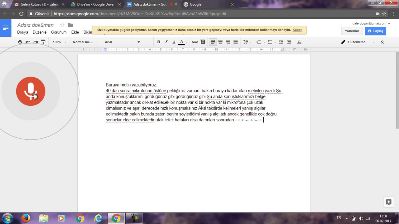 Windows 10 Sesle Yazma Özelliği Nasıl Kullanılır? 9