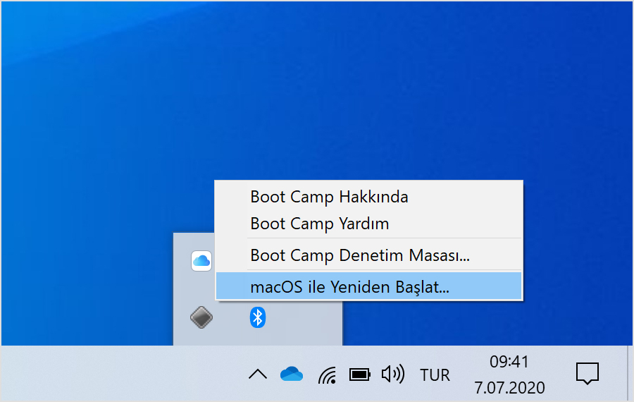 MacBook'unuza Windows Yükleme: Detaylı Anlatım 9 boot camp win 10 restart