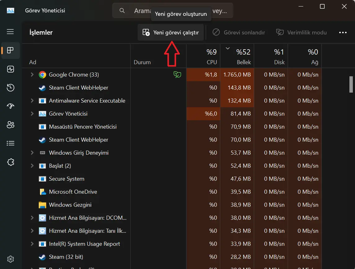 Windows Gezgini Görevi Sonlandır - Donma Sorununu Çözün 6 cxzcxzvcx png