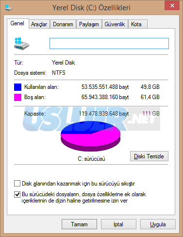 Yeni SSD'ye Windows Kurulumu: Adım Adım Rehber! 7 disk ozellikleri