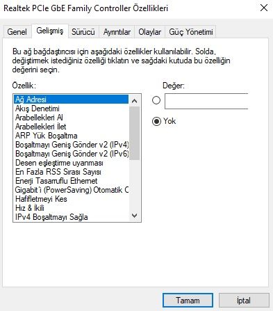 Ethernet Kablosu Takılı Ama İnternet Yok (Windows 10)! 8 ethernet jpg