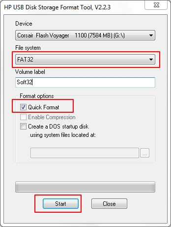USB'siz Windows 10 Format Atma: Detaylı Anlatım 9 hp usb disk storage format tool