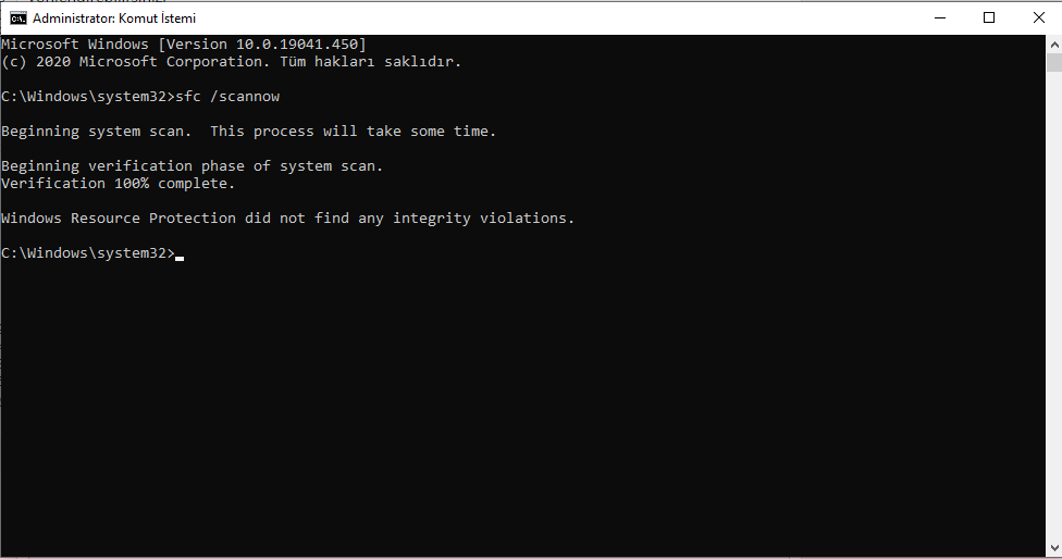 Kritik Windows Sistem Dosyalarını Onarma! 9 1598125864459 png