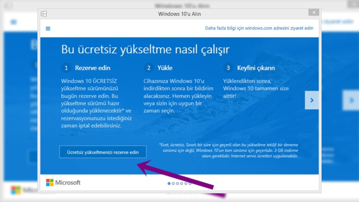 Windows 10 İndir Ücretsiz: Güvenilir Kaynaklar 9 windows 10 ucretsiz yukseltme 1
