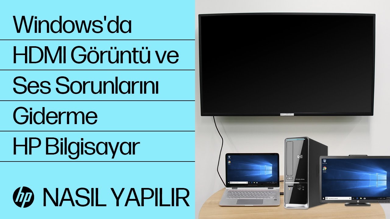 Ses Problemi: HDMI Ses Gelmiyor Windows 10 Çözümü! 8