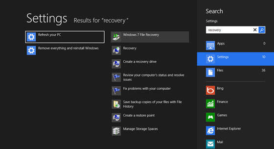 W8 win7recovery